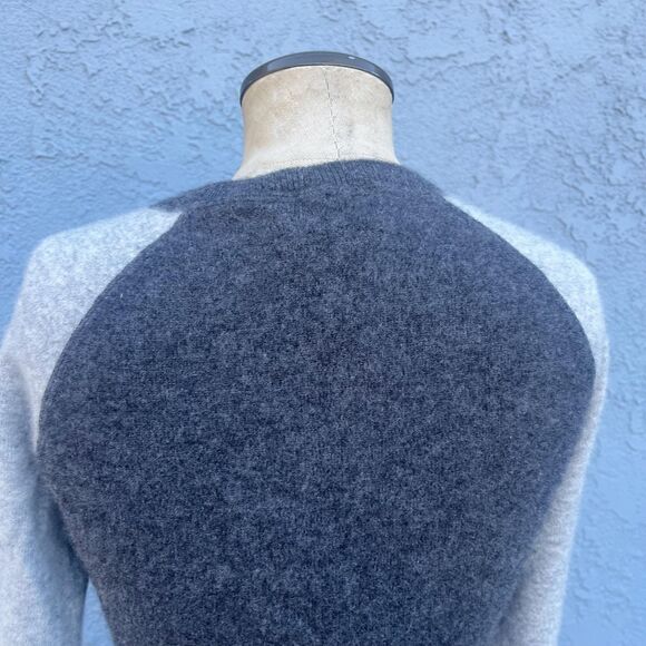 Embroidered Upcycled Sweater Repaired CashmerOne of a kind Womens Xs art to wear - Picture 8 of 10